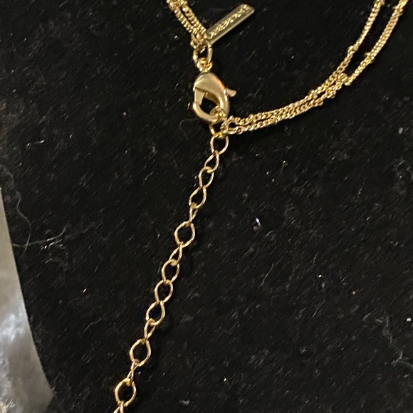 Lane Bryant Gold Necklace with Silver Pendant - Picture 5 of 8